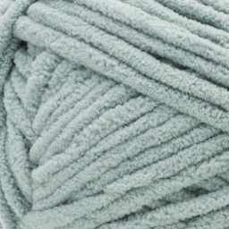 Bernat Blanket Yarn - Smoky Green, 220 yards (Close-up of yarn)