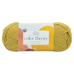 Lion Brand Color Theory Yarn - Bee Pollen (yarn skein with label)