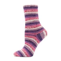 Premier Yarn Fruits Yarn - Plum (sock made with Plum yarn)