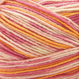 Premier Yarn Fruits Yarn - Pink Grapefruit (close-up of yarn)