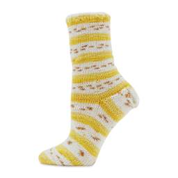 Premier Yarn Fruits Yarn - Banana (sock made with Banana yarn)