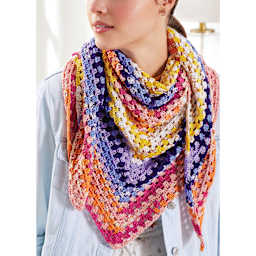 Premier Yarn Fruits Yarn - finished scarf example