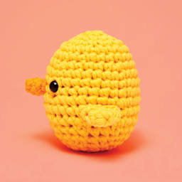 The Woobles Beginner Crochet Amigurumi Kit - Chick, side