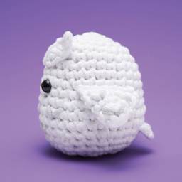 The Woobles Beginner Crochet Amigurumi Kit - Owl, side