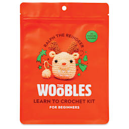 The Woobles Beginner Crochet Amigurumi Kit - Ralph the Reindeer front of packaging