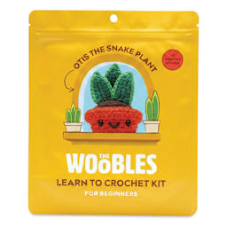 The Woobles Beginner Crochet Amigurumi Kit - Otis the Snake Plant packaging