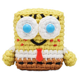 The Woobles Beginner Crochet Amigurumi Kit - SpongeBob Squarepants