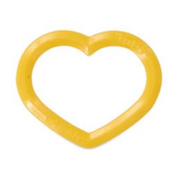 Tulip Needle Company Stitch Markers - Yellow Heart, one slip-on marker