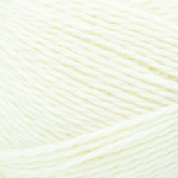 Lion Brand Feels Like Alpaca Yarn - Ecru, close-up