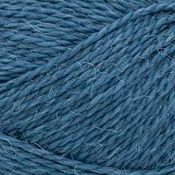 Lion Brand Feels Like Alpaca Yarn - Denim, close-up