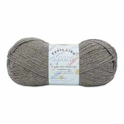 Lion Brand Feels Like Alpaca Yarn - Taupe, 273 yds