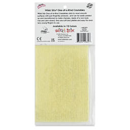 Wikki Stix - Pkg of 36, White, 6" - back of packaging