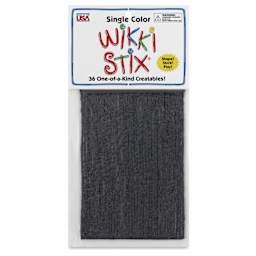 Wikki Stix - Pkg of 36, Black, 6" - front of packaging