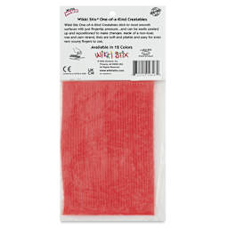 Wikki Stix - Pkg of 36, Orange, 6" - back of packaging