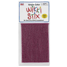 Wikki Stix - Pkg of 36, Purple, 6" - front of packaging