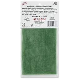 Wikki Stix - Pkg of 36, Lime Green, 6" - back of packaging