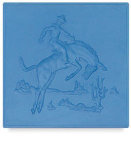 Metal Smith Molds - Top view of Bronco Mold