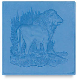 Metal Smith Mold - 4" x 4", Lion