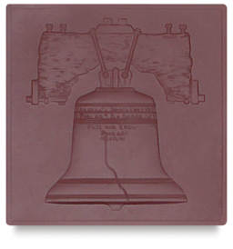 Metal Smith Mold - 4" x 4", Liberty Bell