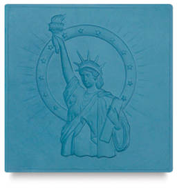 Metal Smith Mold - 4" x 4", Statue Liberty
