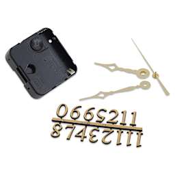 Walnut Hollow 3-Piece Clock Movement Kit - For 1/4" Surface contents showing back of motor