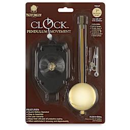 Walnut Hollow Clock Movements - Front of package of 7" Pendulum Clock movement