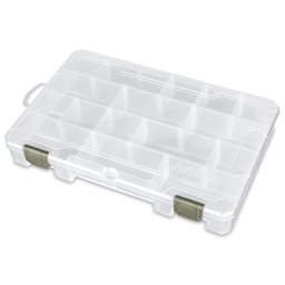 ArtBin Solutions Box - Four Compartments, Medium (top view of closed box)