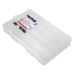 ArtBin Solutions Box - Four Compartments, Large (Top view with box closed)