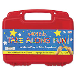 Wikki Stix Take Along Fun Travel Kit - front of packaging