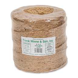 Frank Winne and Son Jute Twine - Natural, Ball, 4-Ply, 1420 ft