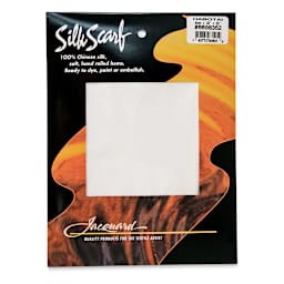 Jacquard Silk Scarf - 35" x 35", 8 mm