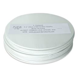 Jacquard Silk Hoop Painting - Refill Hoops, Pkg of 30