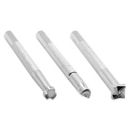 Realeather Geometric Stamps, Set of 3