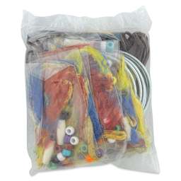 Realeather Mini Dreamcatcher Kit - Pkg of 8, back of the packaging