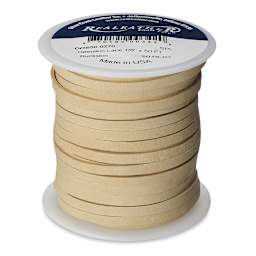 Realeather Deerskin Lace - 50 yds of Buckskin Lace on upright spool