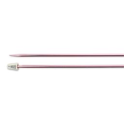 Susan Bates Silvalume Single Point Knitting Needles - Pkg of 2, 10", Size 7 - close-up