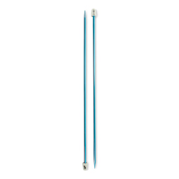 Susan Bates Silvalume Single Point Knitting Needles - Pkg of 2, 10", Size 8