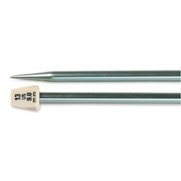 Susan Bates Silvalume Single Point Knitting Needles - Pkg of 2, 10", Size 13 - close-up