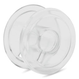 Dritz Class 15 Bobbins - Plastic, Pkg of 4 top of bobbin