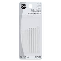 Dritz Cotton Darner Hand Needles - Size 1/5, Pkg of 10 front of packaging