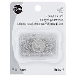Dritz Sequin Lills Pins - 1/2", Pkg of 350 front of packaging