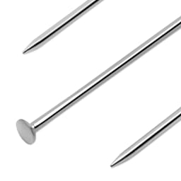 Dritz Sequin Lills Pins - 1/2", Pkg of 350 close-up of pin parts