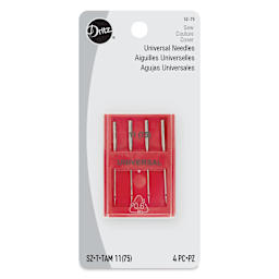 Dritz Universal Machine Needles - Size 11, Pkg of 4 front of packaging