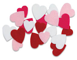 Shapes: Hearts, 72 Pcs