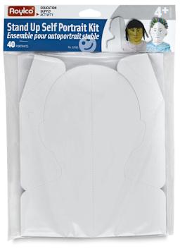 Stand Up Self Portrait - Front of package of 40 templates