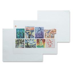 Creativity Street Embossed Paper - Fine Art Collection, Set of 16