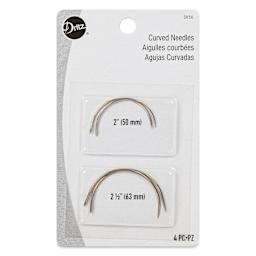 Dritz Quilting Curved Needles - Set of 4 - front of packaging