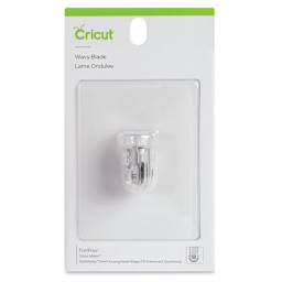 Cricut Blade - Front of blister package of Wavy Blade Tip 