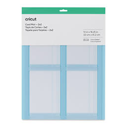 Cricut Card Mat, front view inside of the packaging. 