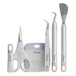 Cricut Basic Tool Set - Components of set shown upright